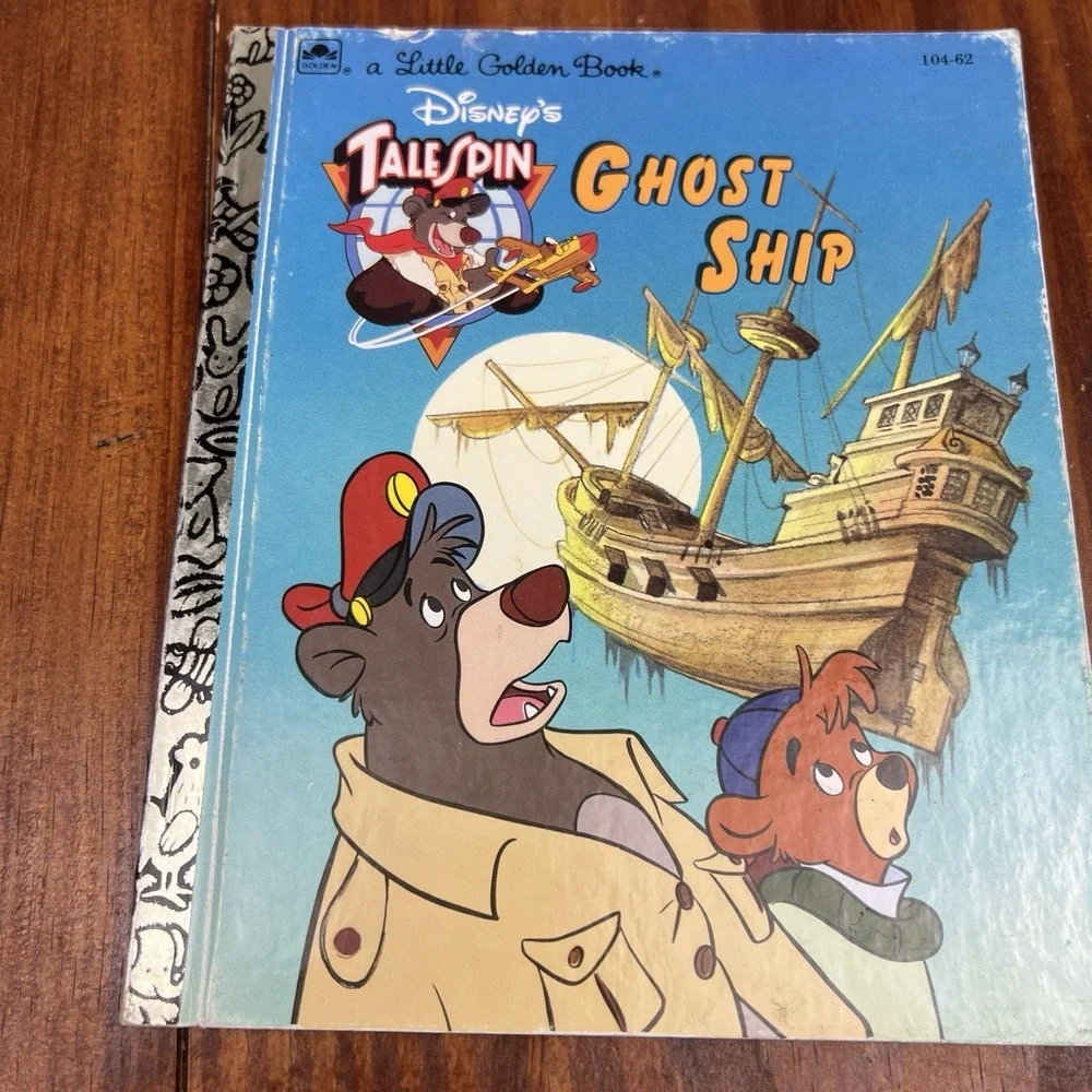 Vintage Little Golden Books Cartoon TV Character Lot Disney Tiny Toon Casper